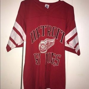Detroit Red Wings V Neck LOGO7